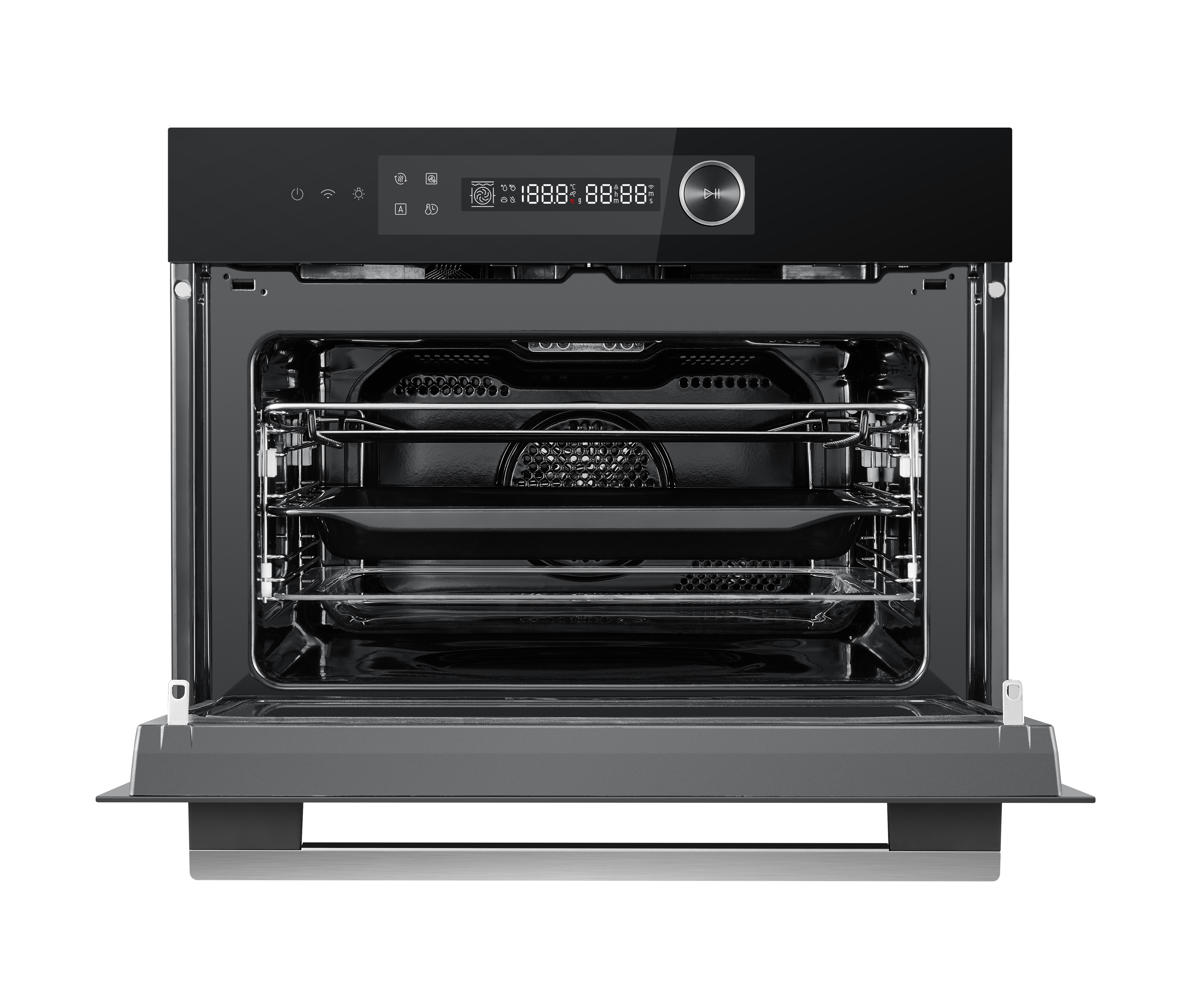 Компактный духовой шкаф Midea MCO82007MBG-I
