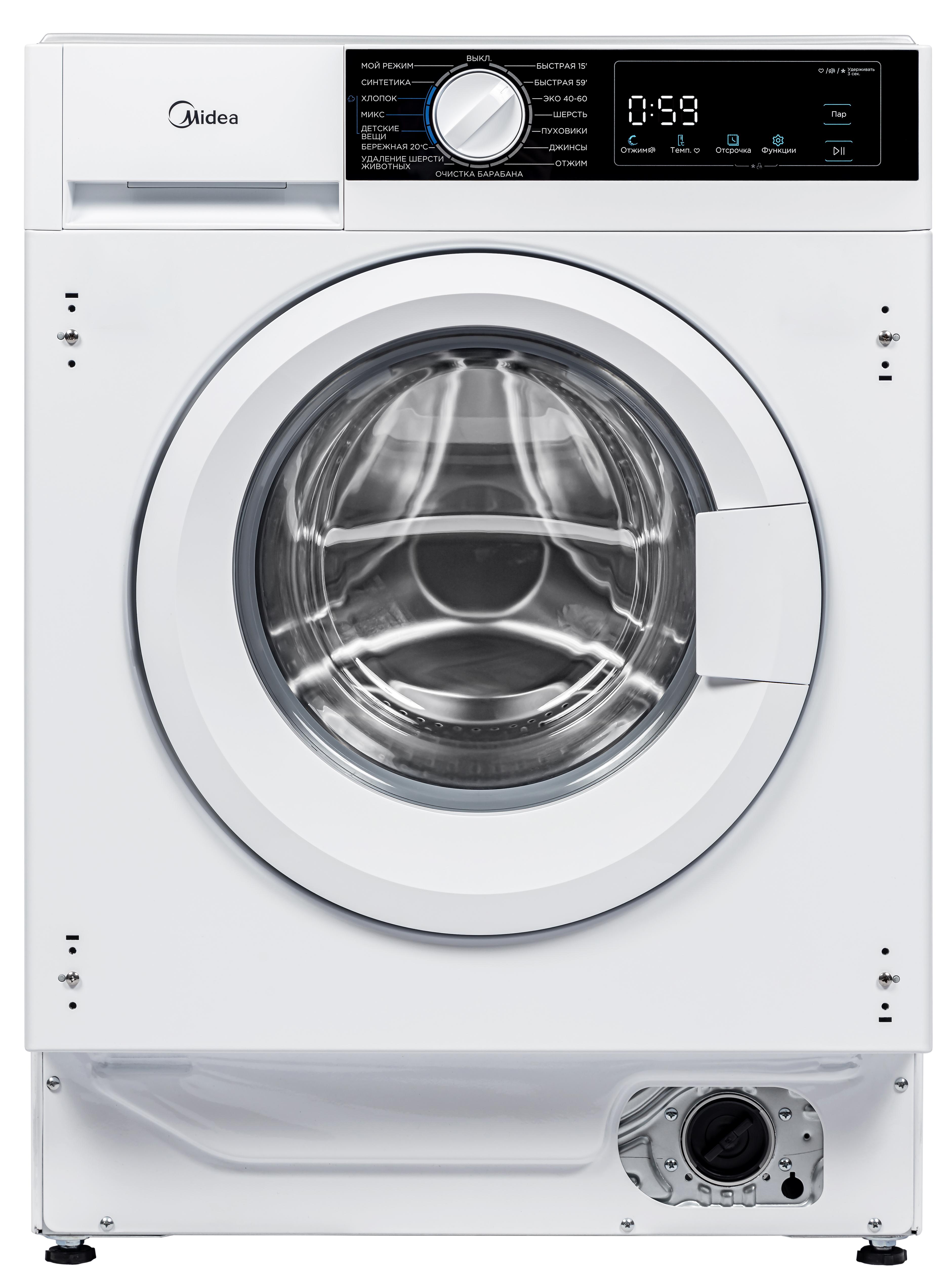 Встраиваемая стиральная машина Midea MFA06W80B/W